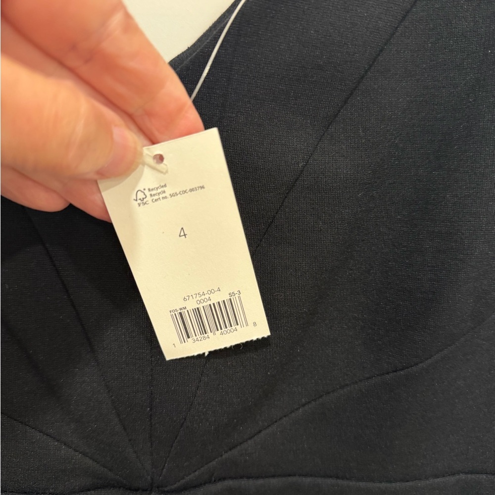 Banana Republic Black V-Neck Cocktail Dress - Picture 5 of 14